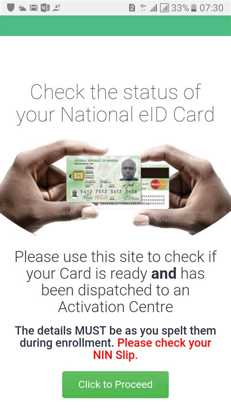 national smart card distribution|national id card status.